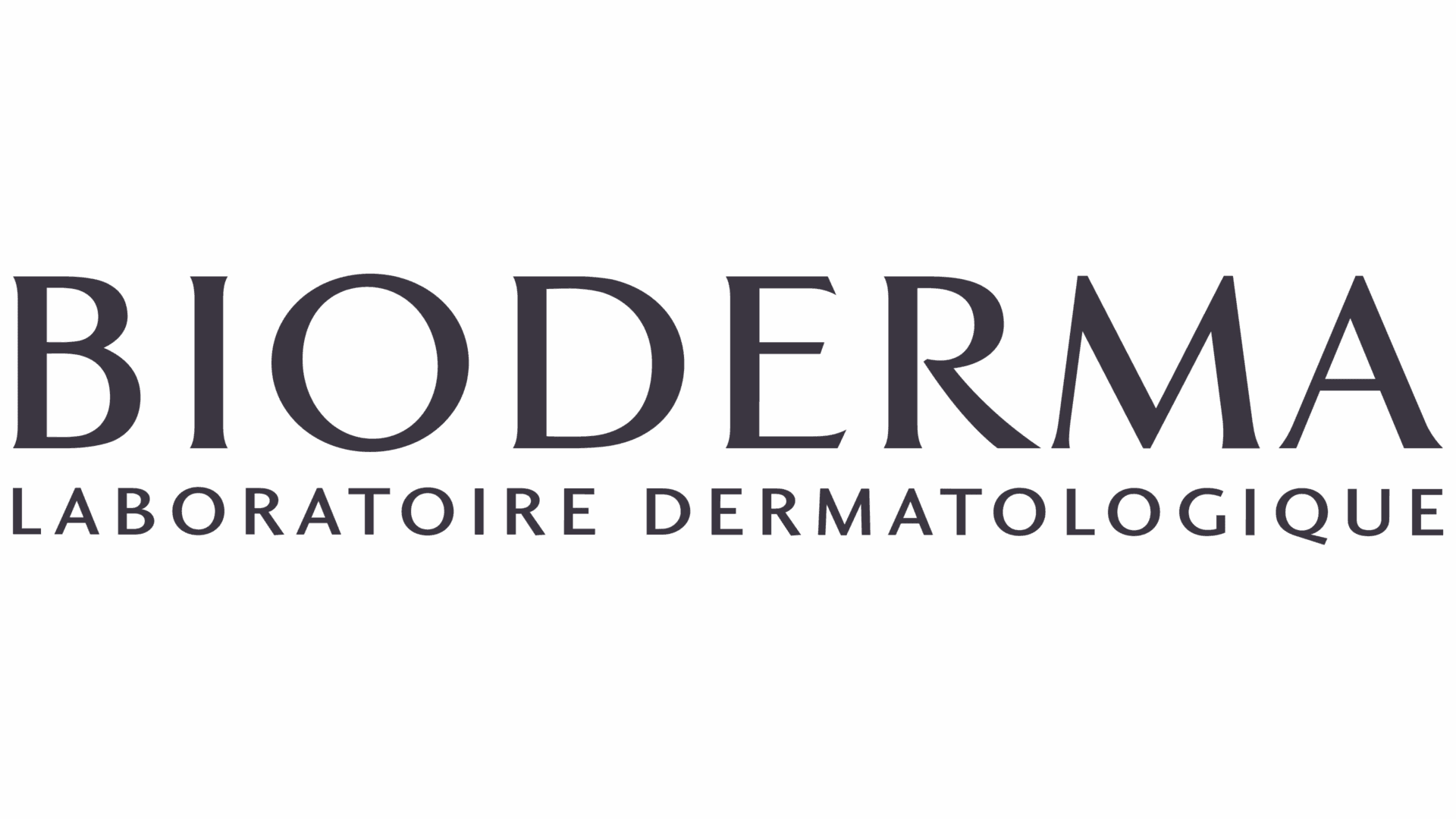 Logo de la marque Bioderma du groupe NAOS.
