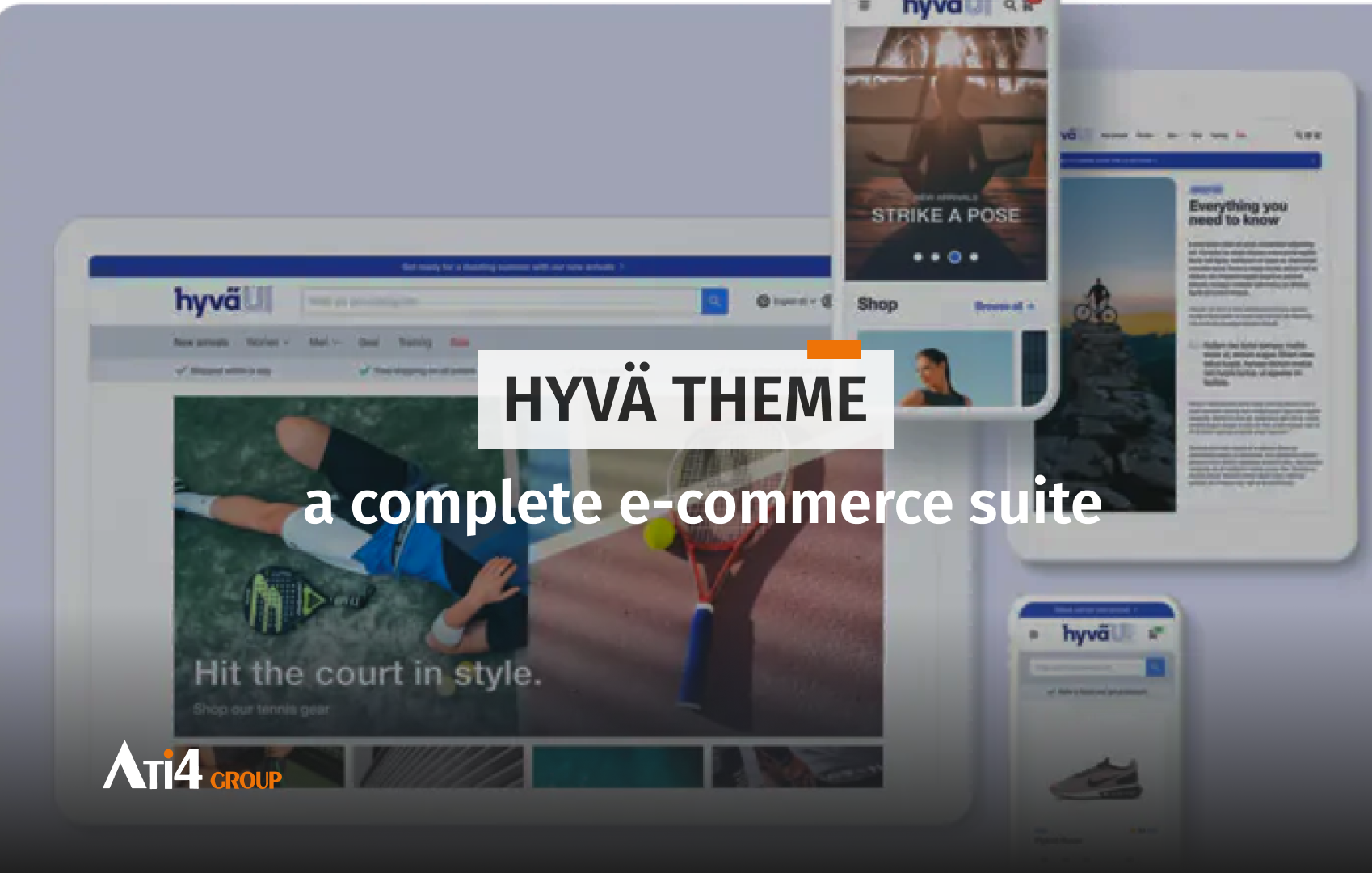 Article cover : Hyvä Theme is a complete e-commerce suite.
