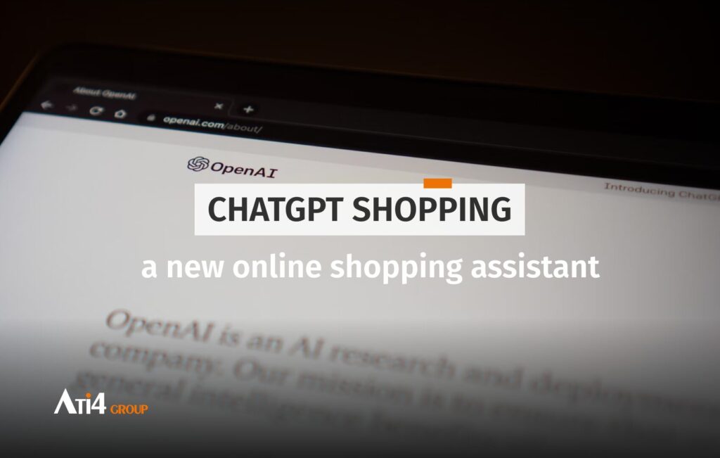 Article cover : Chat GPT as a shopping assistant.