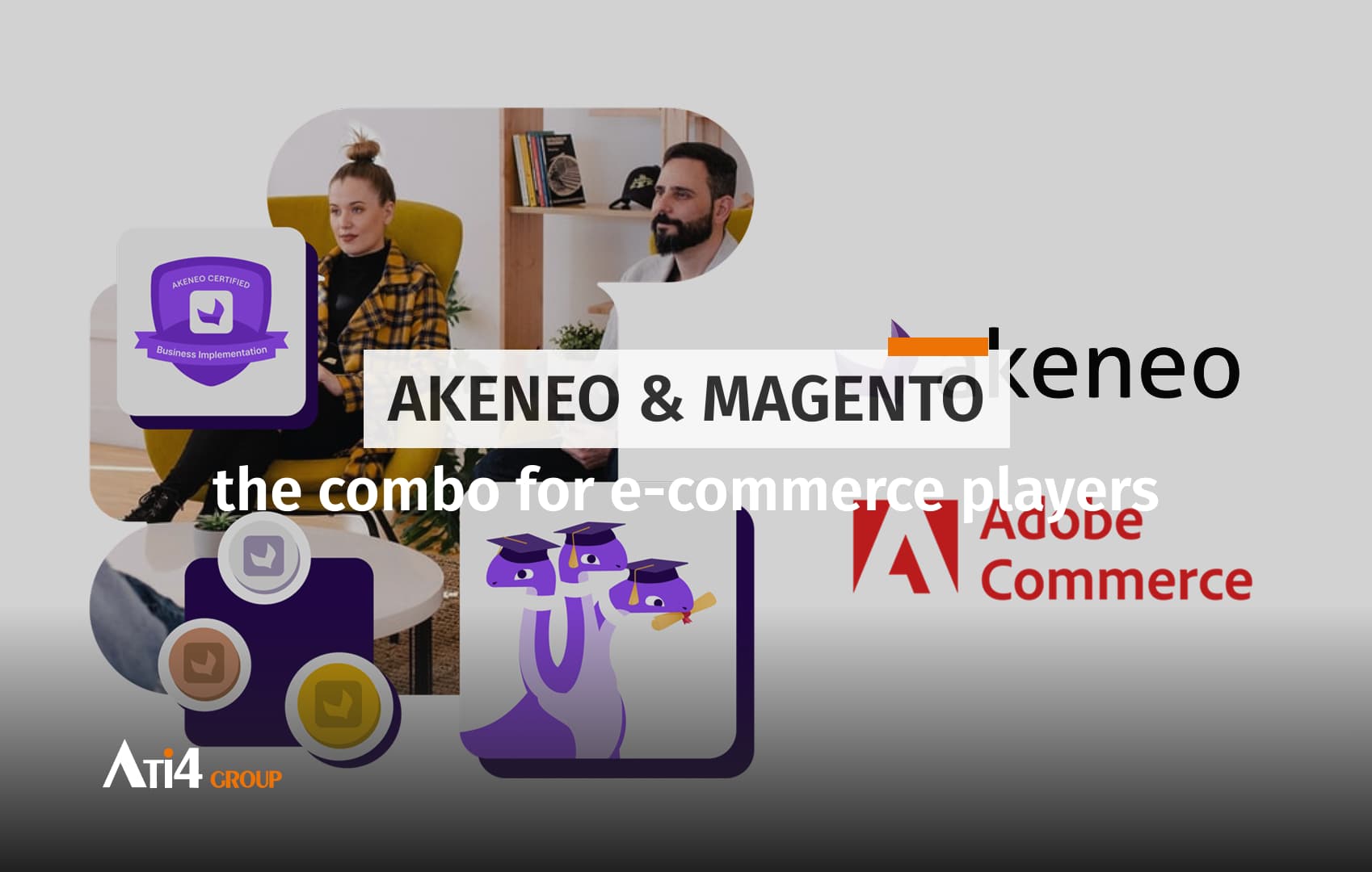 Cover for the article Akeneo and Magento : the combo for e-commerce players.