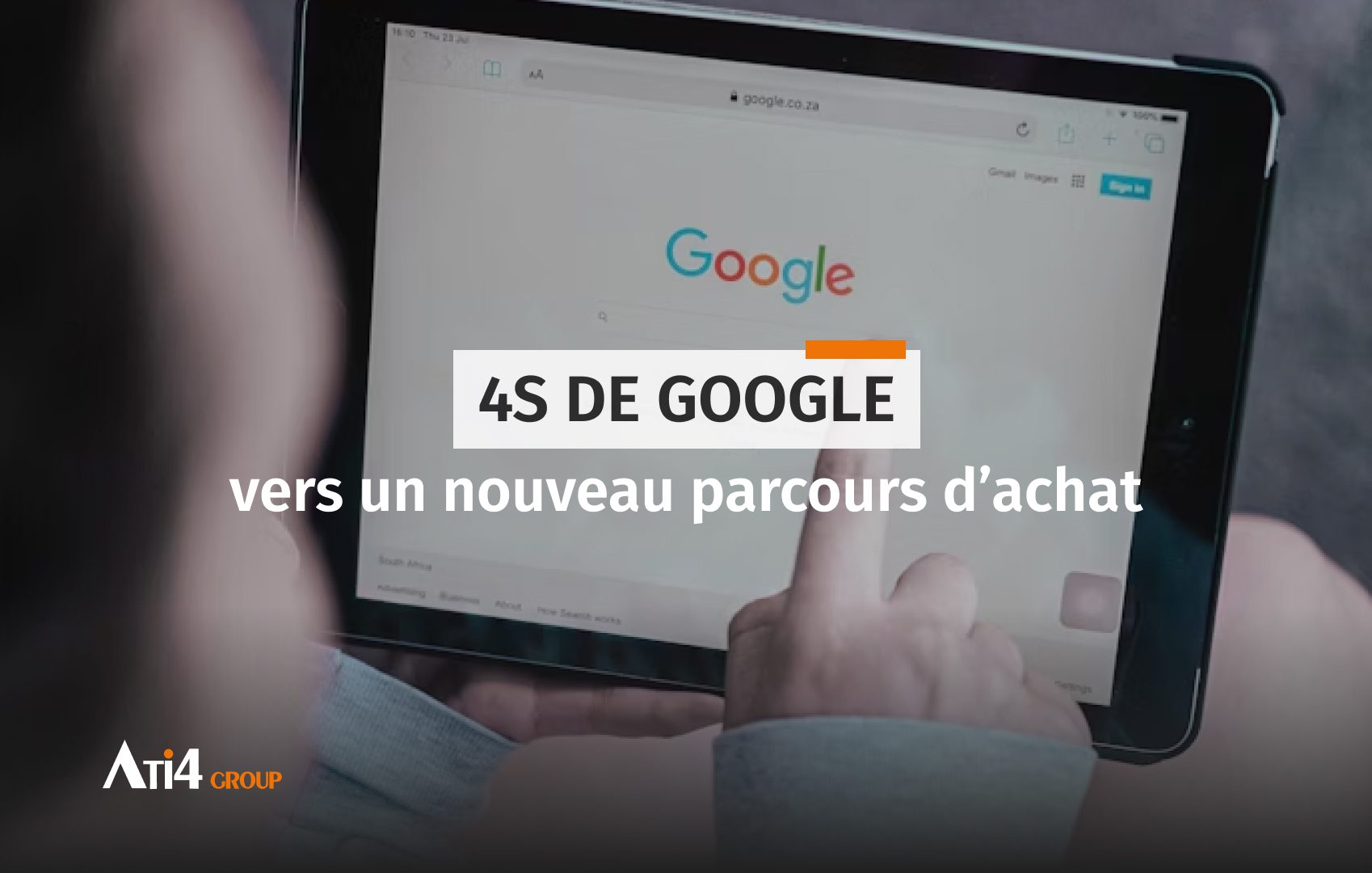 Cover pour l'article au sujet des 4S de Google.