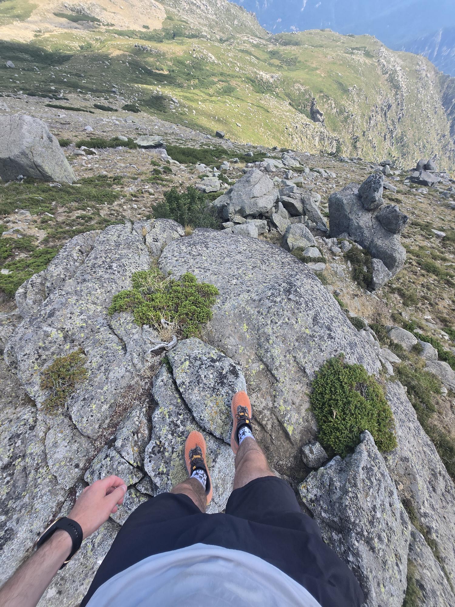 Photo du GR20 de Quentin en Corse.