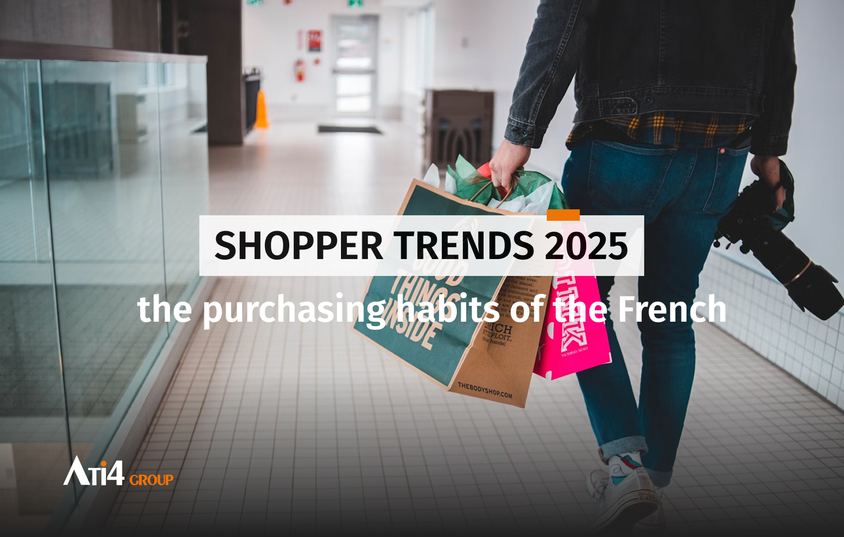 Cover for the article about the shopper trends.