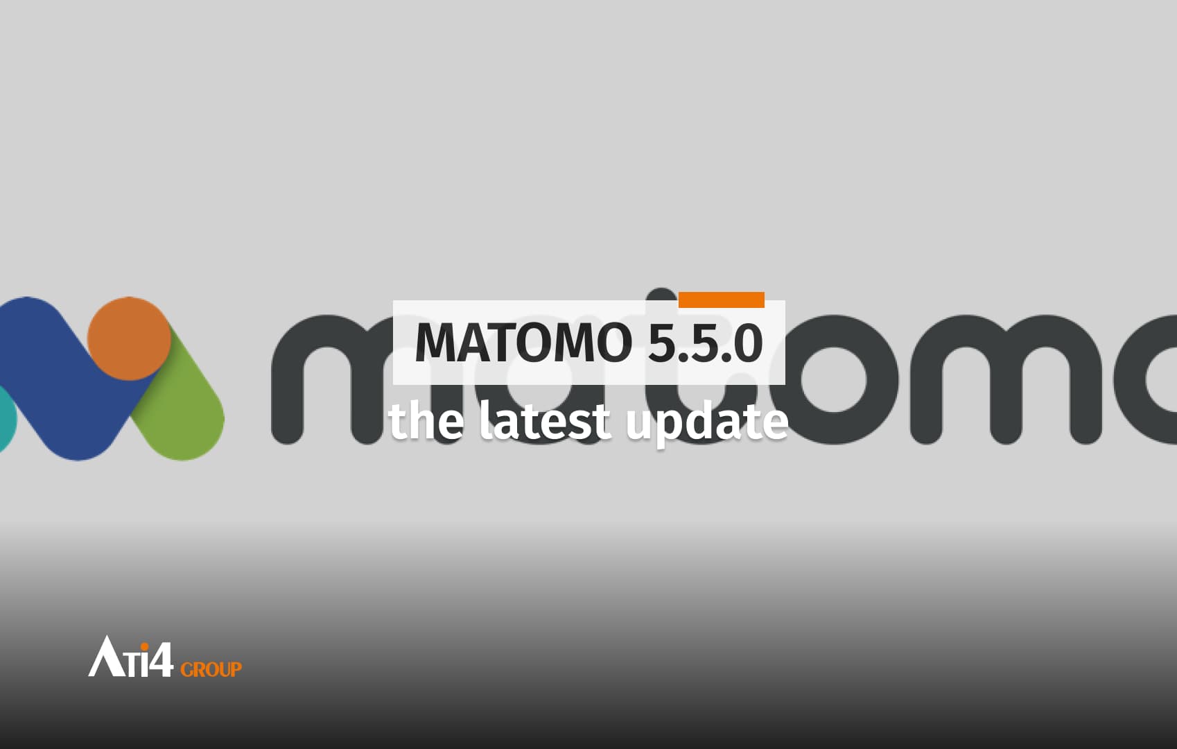 Cover for the article about the latest update of Matomo