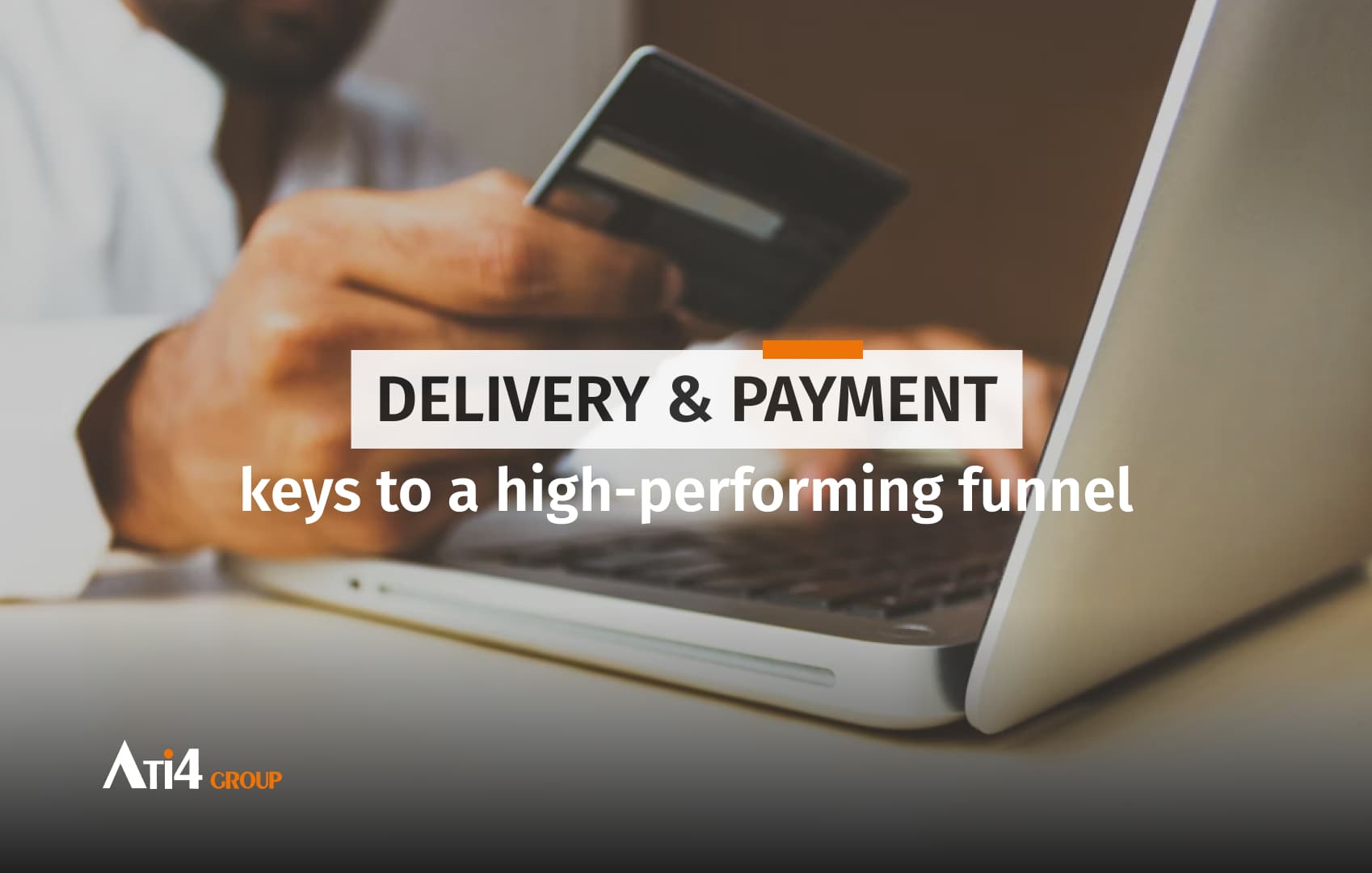 Cover for the article abou the delivery and payment methods in e-commerce.