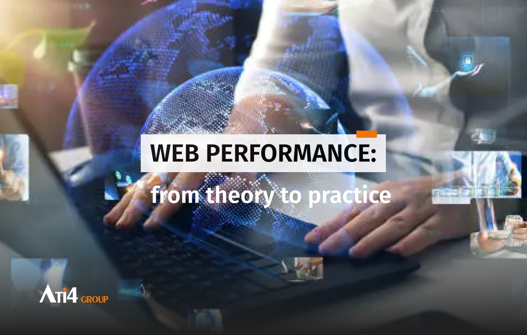 Cover for the article about the web performance optimization.