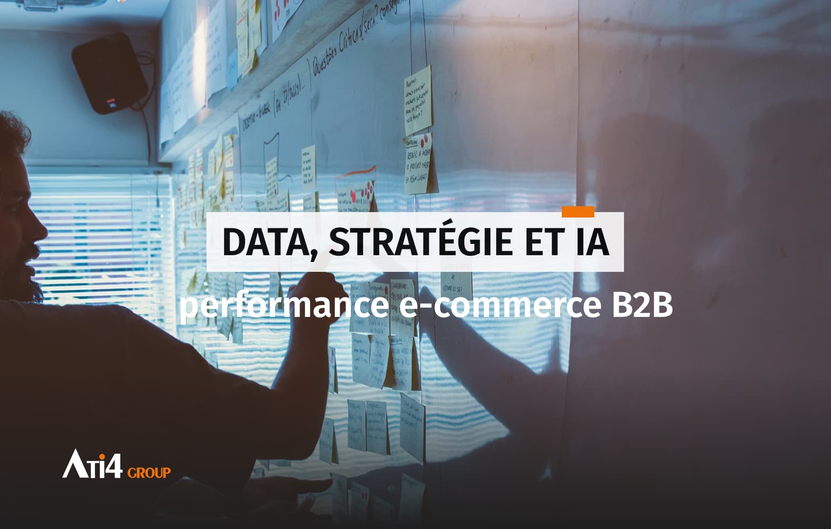 Couverture pour l'article au sujet de la Data, Stratégie et IA