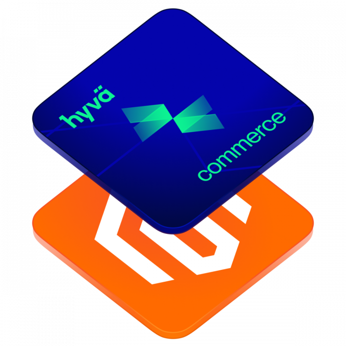 Image de l'utilisation de Hyvä Commerce avec Magento.