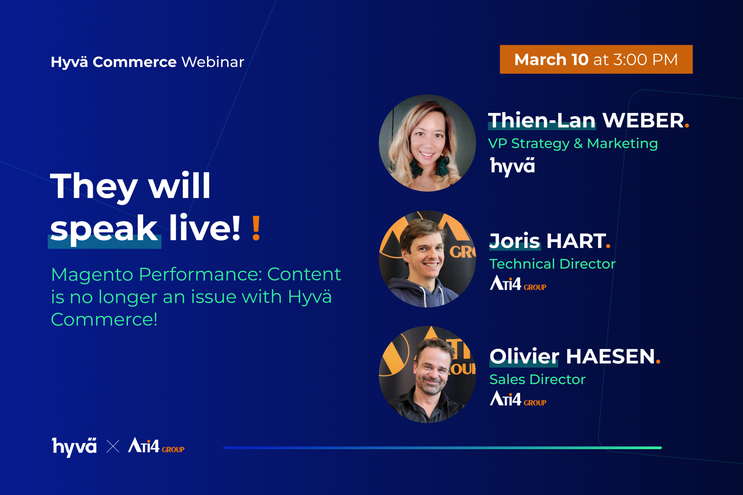 Cover for the article about Hyvä's webinar