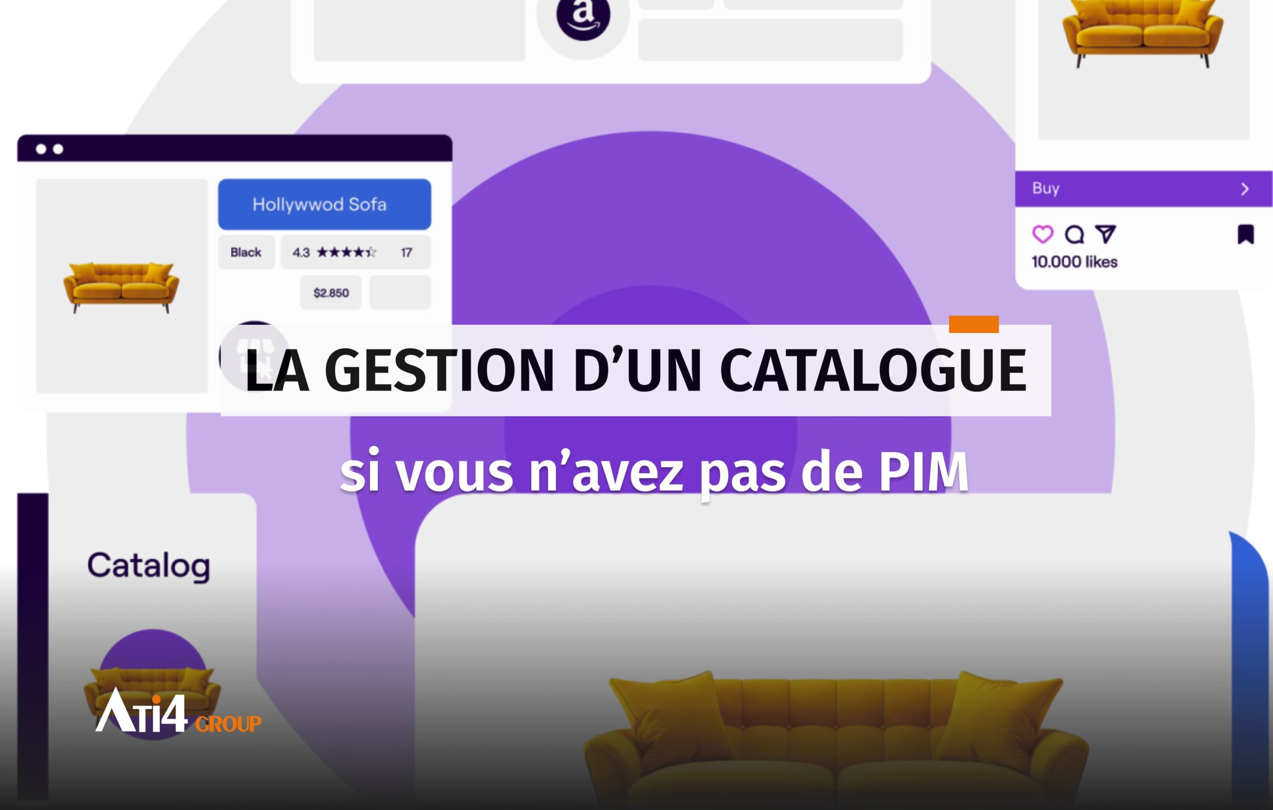 Couverture pour l'article au sujet de la gestion d'un catalogue produit sans l'utilisation d'un PIM.
