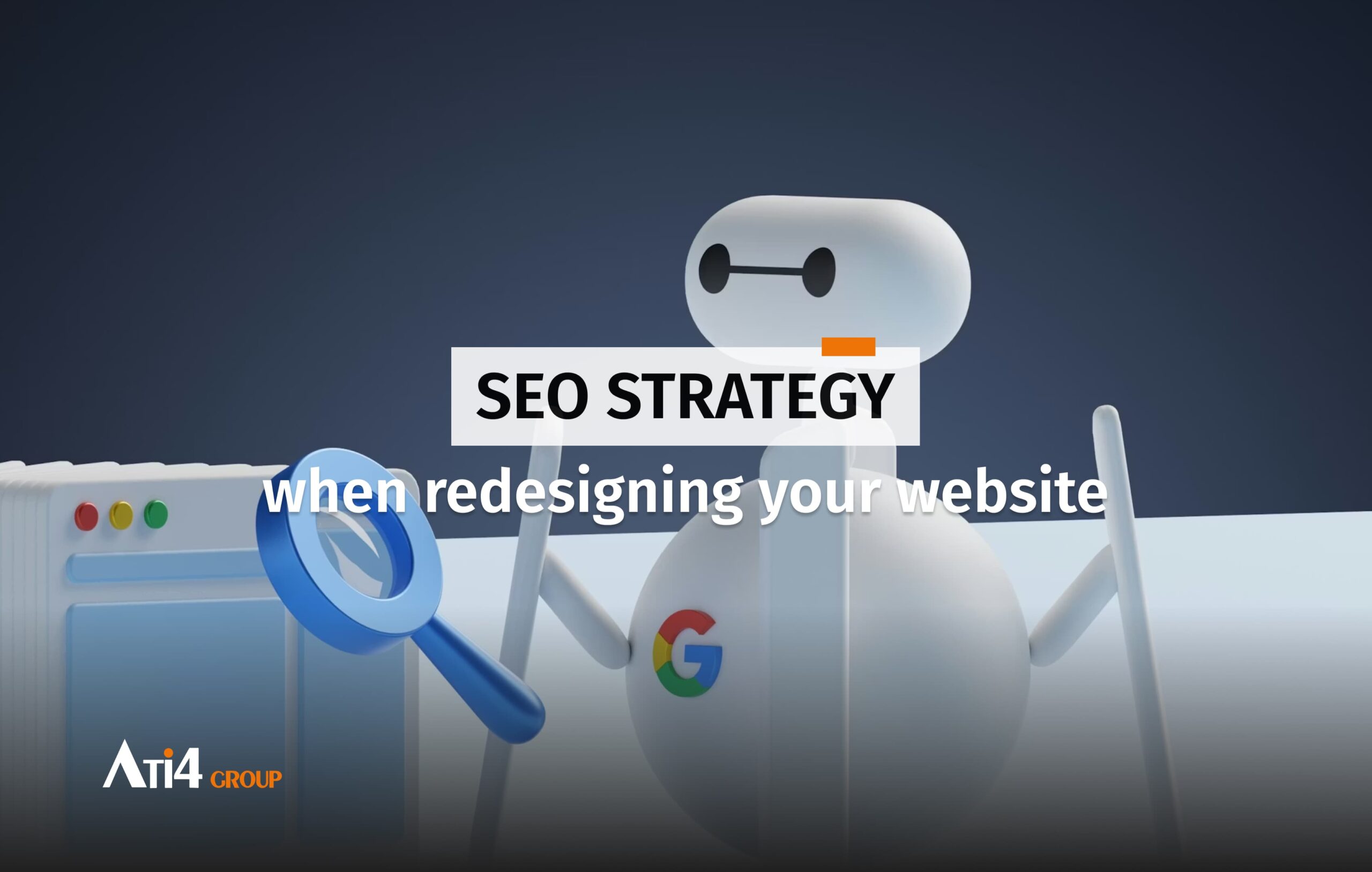 Cover for the article about E-commerce redesign : How not to lose your SEO along the way