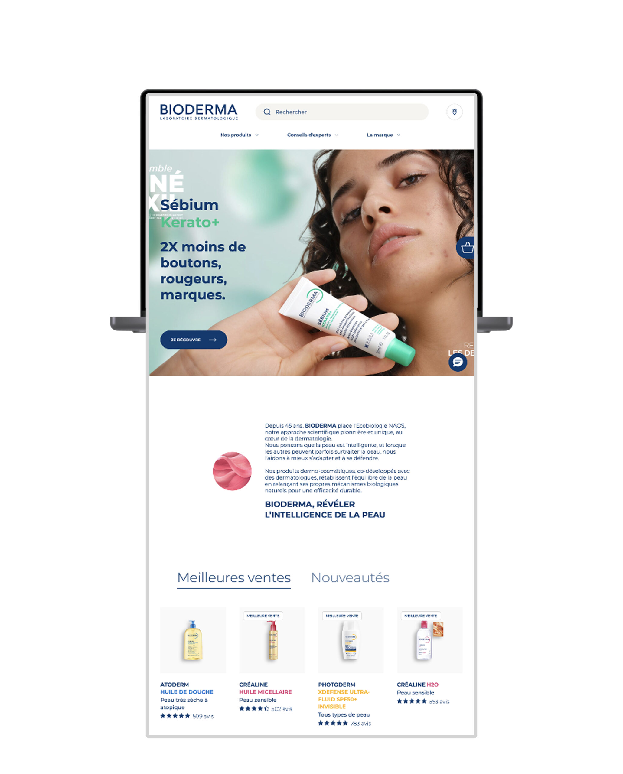 Home du site Bioderma