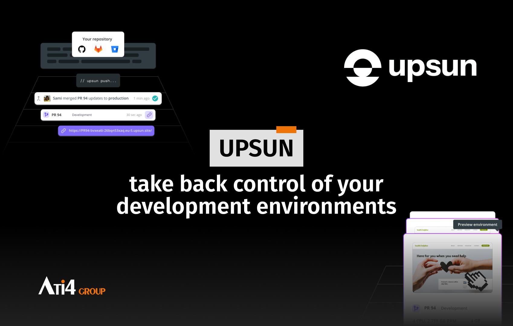 Cover for the article about Upsun.