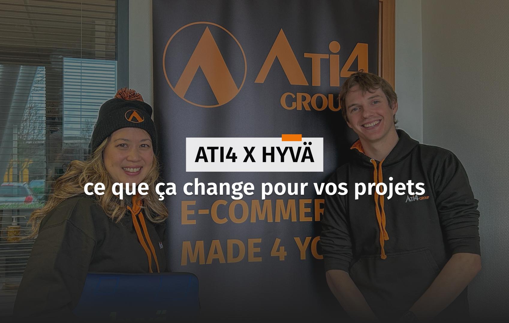 Image de couverture pour l'article au sujet de notre collaboration avec les équipes Hyvä.