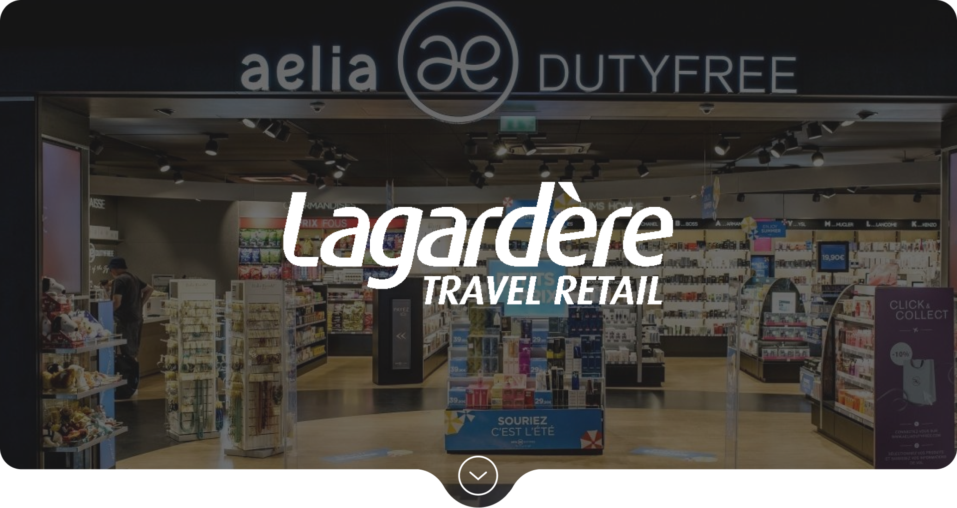 Cover pour le projet Lagardère Travel Retail