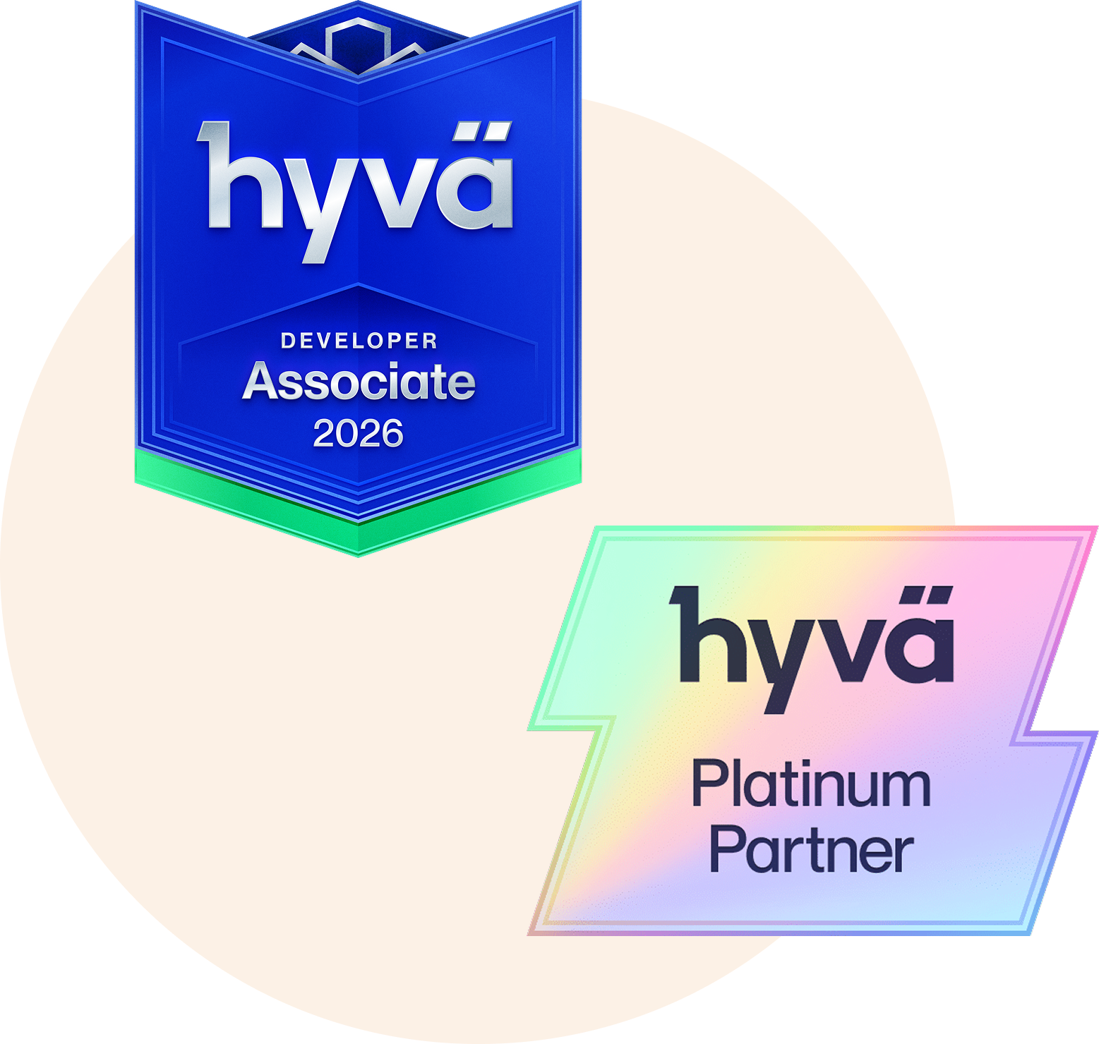 Image illustration Hyvä Developer Associate et Partenaire Platinum Hyvä