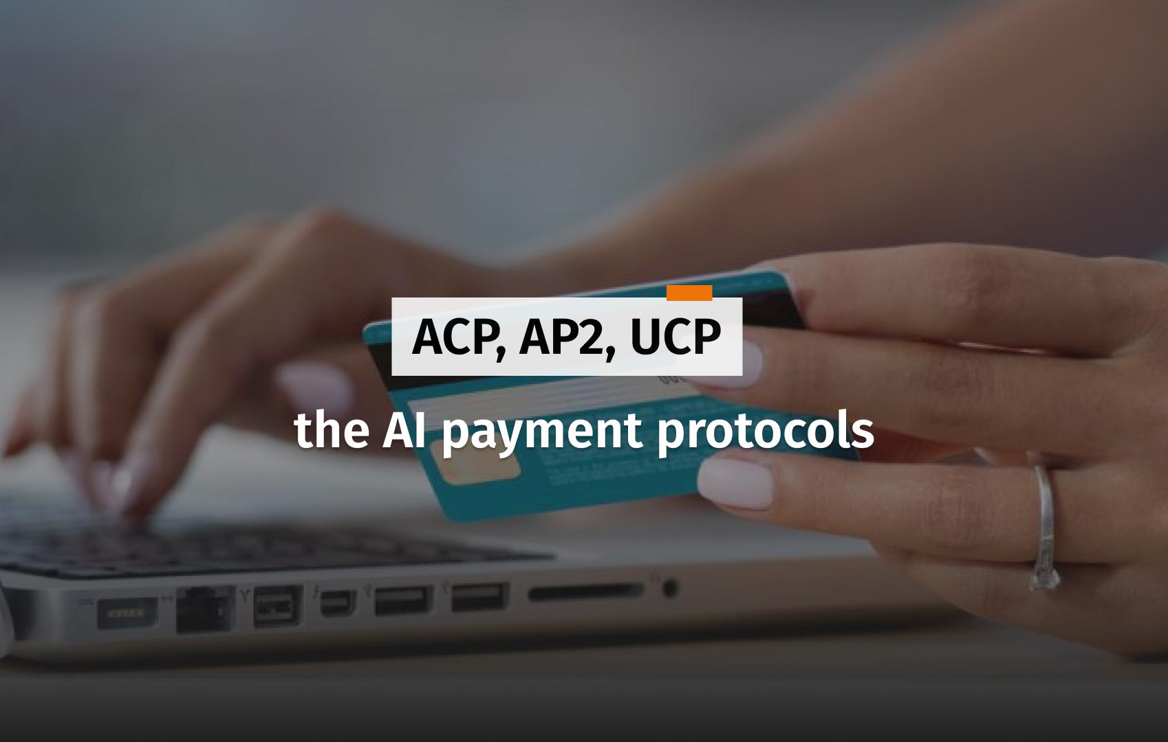 Cover for the article about AI payment