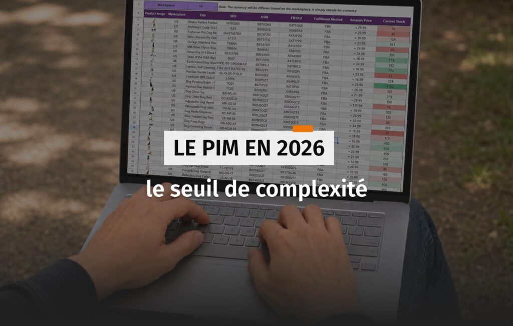 Image de couverture au sujet de l'implémentation du PIM sur un projet e-commerce.
